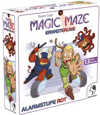 Alle Details zum Brettspiel Magic Maze: Alarmstufe Rot (Erweiterung) und ähnlichen Spielen