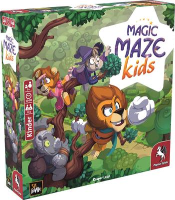 Alle Details zum Brettspiel Magic Maze Kids und ähnlichen Spielen