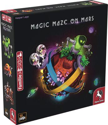 Alle Details zum Brettspiel Magic Maze on Mars und ähnlichen Spielen