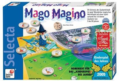 Alle Details zum Brettspiel Mago Magino und ähnlichen Spielen