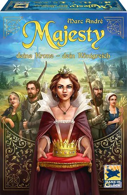 Alle Details zum Brettspiel Majesty: deine Krone, dein Königreich und ähnlichen Spielen