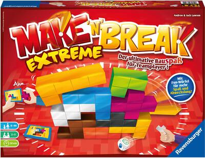Alle Details zum Brettspiel Make 'n' Break Extreme und ähnlichen Spielen