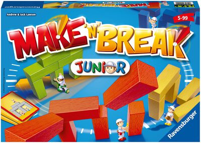 Alle Details zum Brettspiel Make 'n' Break Junior und ähnlichen Spielen