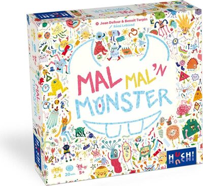 Alle Details zum Brettspiel Mal mal 'n Monster und ähnlichen Spielen