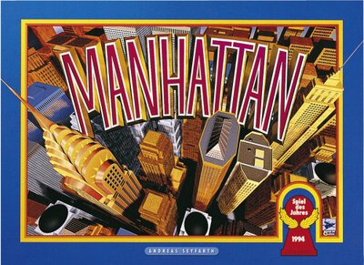 Alle Details zum Brettspiel Manhattan (Spiel des Jahres 1994) und Ã¤hnlichen Spielen