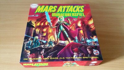 Alle Details zum Brettspiel Mars Attacks: Miniaturenspiel und ähnlichen Spielen