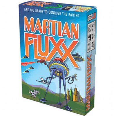 Alle Details zum Brettspiel Martian Fluxx und ähnlichen Spielen