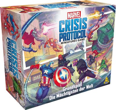 Alle Details zum Brettspiel Marvel: Crisis Protocol Grundspiel – Die Mächtigsten der Welt und ähnlichen Spielen