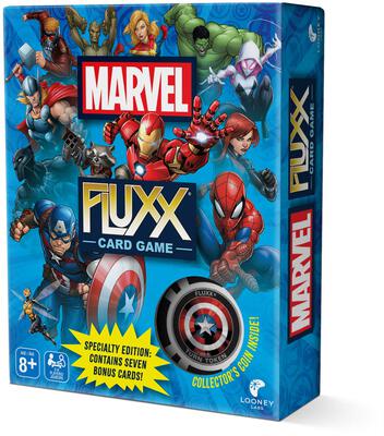 Alle Details zum Brettspiel Marvel Fluxx Kartenspiel und ähnlichen Spielen