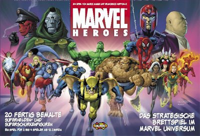 Alle Details zum Brettspiel Marvel Heroes und ähnlichen Spielen