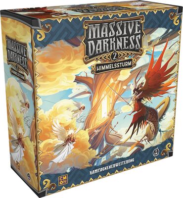 Alle Details zum Brettspiel Massive Darkness 2: Himmelssturm (Kampagnenerweiterung) und ähnlichen Spielen