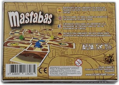 Alle Details zum Brettspiel Mastabas und ähnlichen Spielen