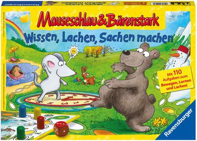 Alle Details zum Brettspiel Mauseschlau & Bärenstark: Wissen, Lachen, Sachen machen und ähnlichen Spielen
