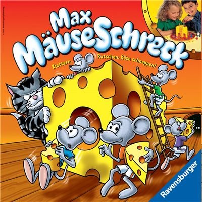 Alle Details zum Brettspiel Max MäuseSchreck und ähnlichen Spielen