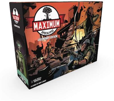 Alle Details zum Brettspiel Maximum Apocalypse: Legendäre Sammelbox und ähnlichen Spielen