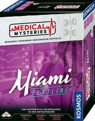 Alle Details zum Brettspiel Medical Mysteries: Miami Flatline und ähnlichen Spielen