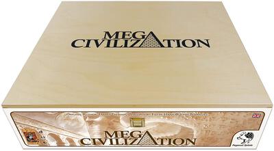 Alle Details zum Brettspiel Mega Civilization und ähnlichen Spielen
