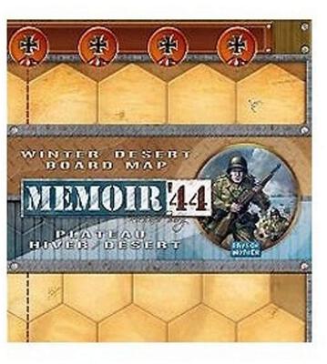 Alle Details zum Brettspiel Memoir '44: Winter/Desert Board Map und ähnlichen Spielen