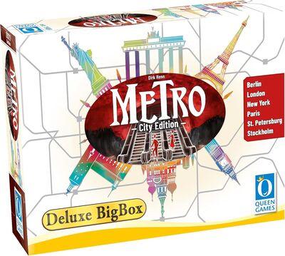 Alle Details zum Brettspiel Metro: City Edition – Deluxe Big Box und ähnlichen Spielen