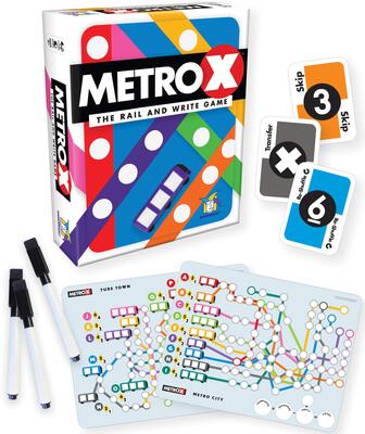 Alle Details zum Brettspiel Metro X und ähnlichen Spielen