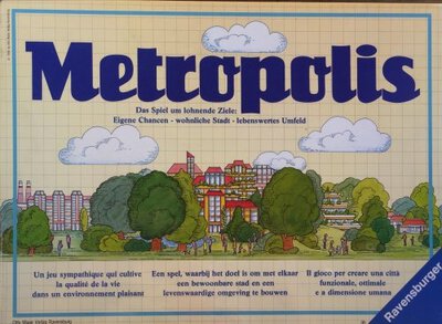 Alle Details zum Brettspiel Metropolis und ähnlichen Spielen