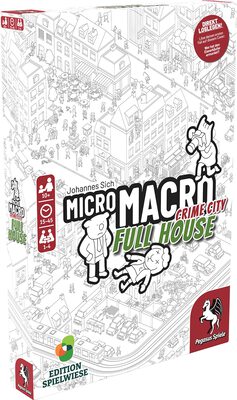 Alle Details zum Brettspiel MicroMacro: Crime City 2 – Full House und ähnlichen Spielen