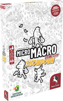 Alle Details zum Brettspiel MicroMacro: Crime City – Showdown und ähnlichen Spielen