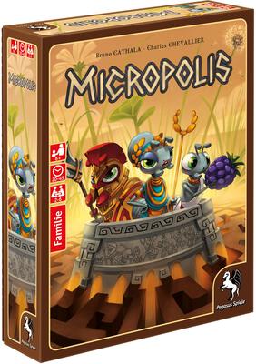 Alle Details zum Brettspiel Micropolis und ähnlichen Spielen