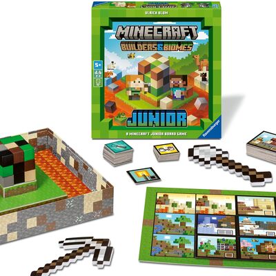 Alle Details zum Brettspiel Minecraft: Builders & Biomes – Junior und ähnlichen Spielen