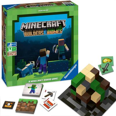 Alle Details zum Brettspiel Minecraft: Builders & Biomes und ähnlichen Spielen