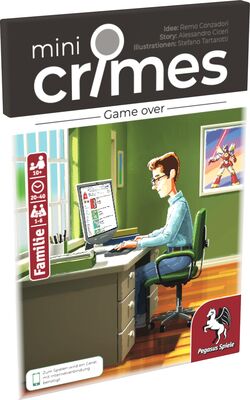 Alle Details zum Brettspiel Mini Crimes: Game Over und ähnlichen Spielen