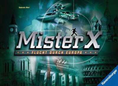 Alle Details zum Brettspiel Mister X: Flucht durch Europa und ähnlichen Spielen
