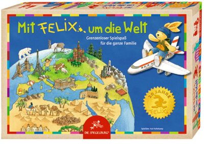 Alle Details zum Brettspiel Mit Felix um die Welt und ähnlichen Spielen