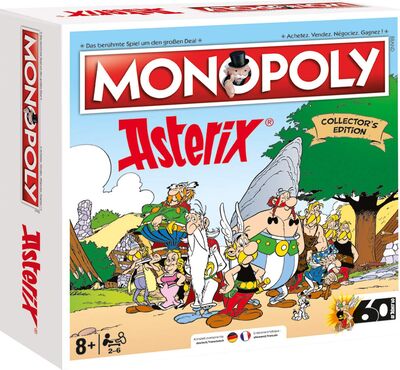 Alle Details zum Brettspiel Monopoly: Asterix und ähnlichen Spielen