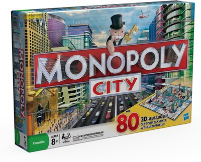 Alle Details zum Brettspiel Monopoly City und ähnlichen Spielen