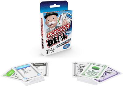 Alle Details zum Brettspiel Monopoly Deal und ähnlichen Spielen