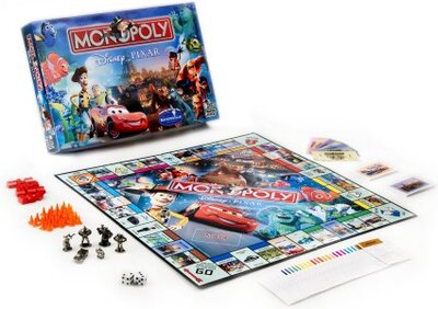 Alle Details zum Brettspiel Monopoly: Disney/Pixar und ähnlichen Spielen