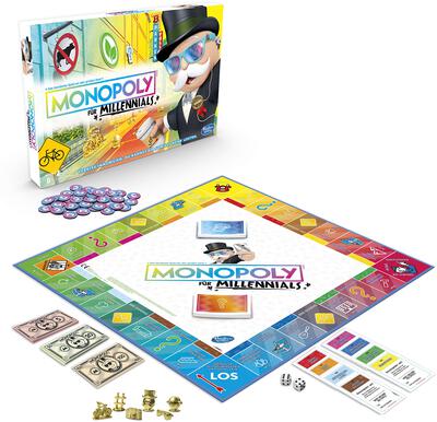 Alle Details zum Brettspiel Monopoly für Millennials und ähnlichen Spielen