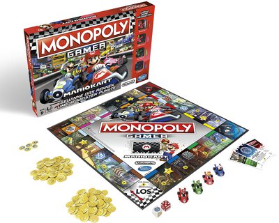 Alle Details zum Brettspiel Monopoly Gamer: Mario Kart und ähnlichen Spielen