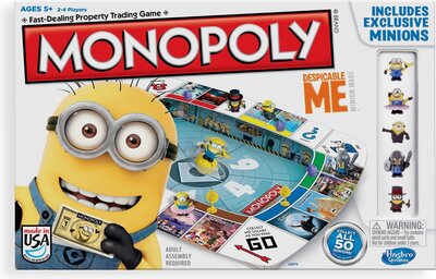 Alle Details zum Brettspiel Monopoly: Ich, einfach unverbesserlich und ähnlichen Spielen