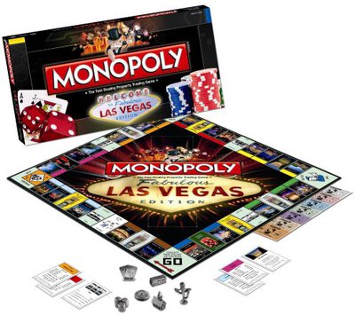 Alle Details zum Brettspiel Monopoly: Las Vegas und ähnlichen Spielen