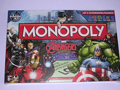 Alle Details zum Brettspiel Monopoly: Marvel Avengers und ähnlichen Spielen