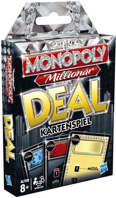 Alle Details zum Brettspiel Monopoly Millionär Deal Kartenspiel und ähnlichen Spielen