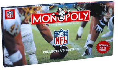 Alle Details zum Brettspiel Monopoly: NFL Official und ähnlichen Spielen