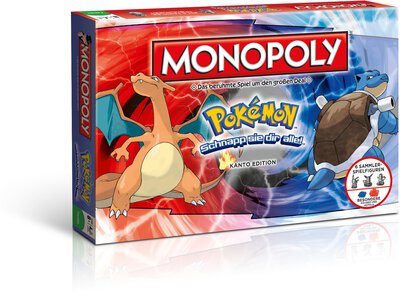 Alle Details zum Brettspiel Monopoly: Pokémon Kanto Edition und ähnlichen Spielen