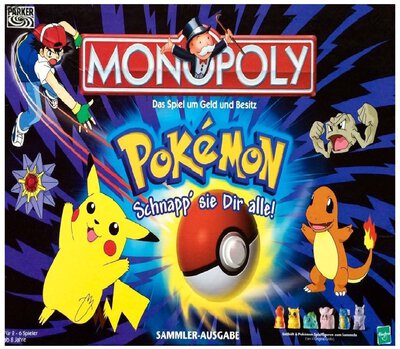 Alle Details zum Brettspiel Monopoly: Pokémon - Schnapp sie Dir alle! und ähnlichen Spielen