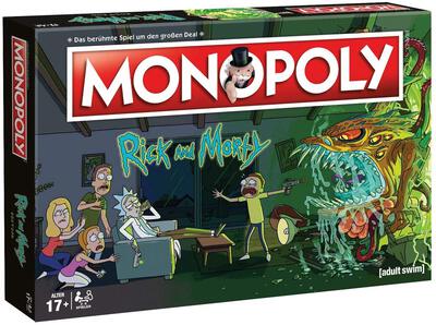 Alle Details zum Brettspiel Monopoly: Rick and Morty und ähnlichen Spielen