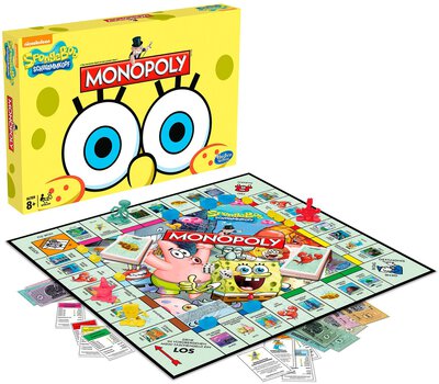 Alle Details zum Brettspiel Monopoly: Spongebob Schwammkopf und ähnlichen Spielen