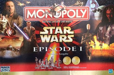 Alle Details zum Brettspiel Monopoly: Star Wars Episode I und ähnlichen Spielen