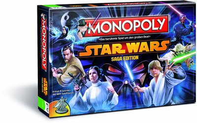 Alle Details zum Brettspiel Monopoly: Star Wars Saga Edition und ähnlichen Spielen